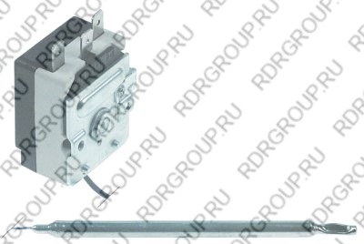 Термостат T.max. 83 ° C 1-полюс 16А 1CO зонд Ø 6 мм Зонд L 110мм 650мм капиллярная трубка
