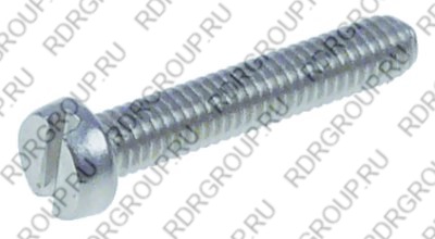 Болт  M4 резьба резьба L 22мм SS DIN / ISO DIN 84 / ISO 1207 Кол-во 1 шт потребление щелевые