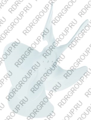 крыльчатка вентилятора  всасывающая ø 200 мм направление поворота влево